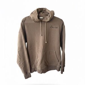 Abercrombie & Fitch Men's Tan Hoodie